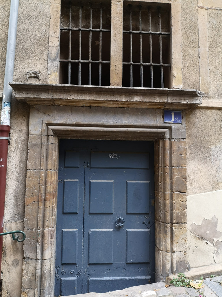 Photo de la traboule